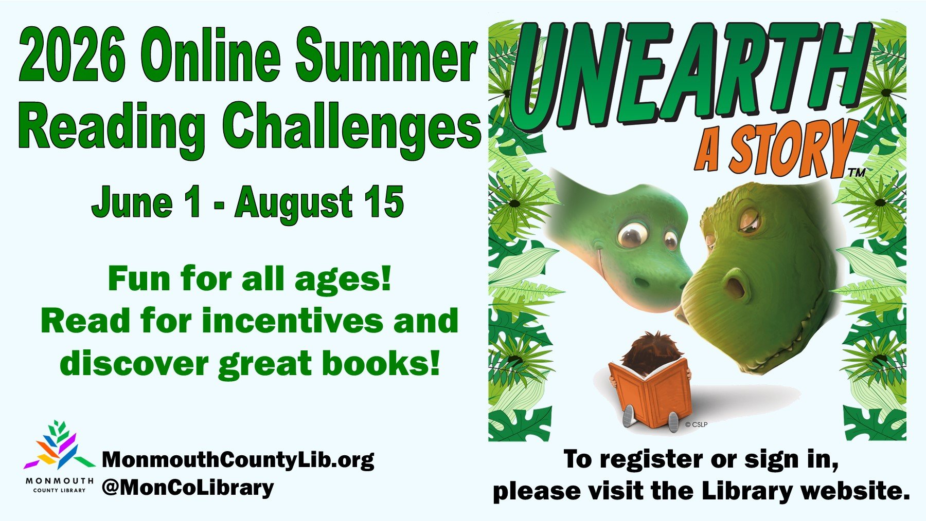2026 online summer reading challenges from June 1 to August 15
